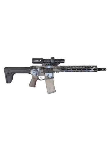 PMT-15 RECCE rifle in Blue Topographical