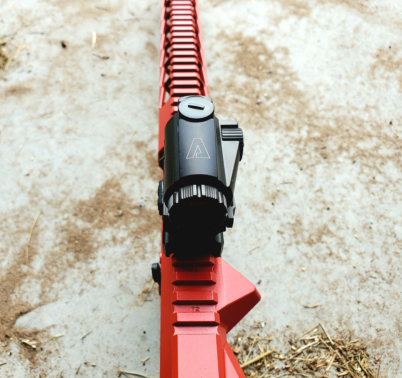 PMT-15 Billet RED XSlick rifle